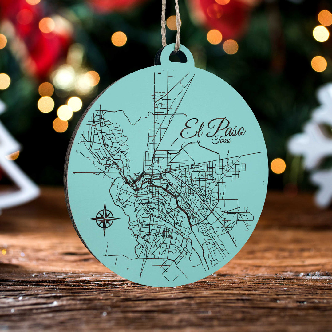 El Paso, Texas Ornament