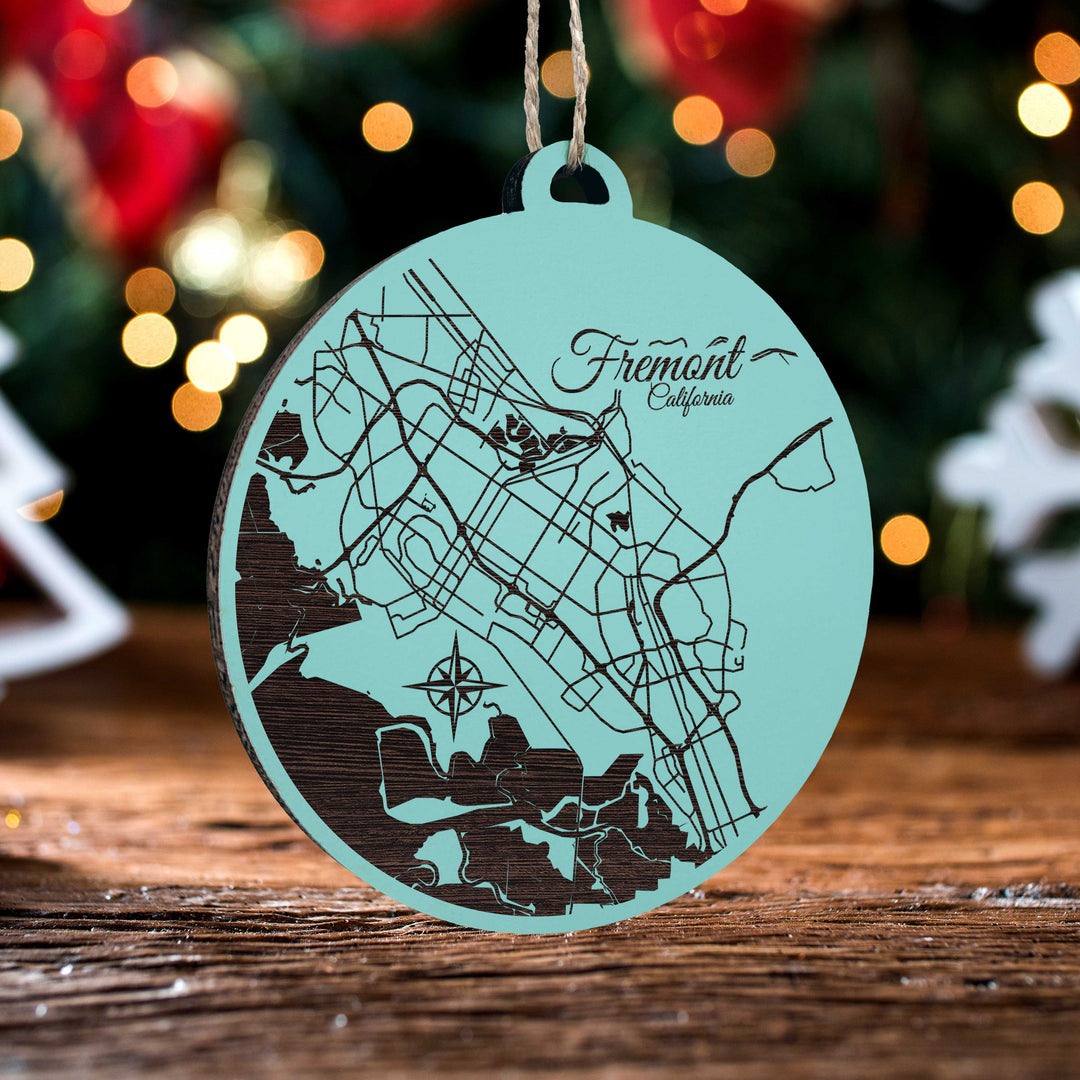 Fremont, California Round Ornament