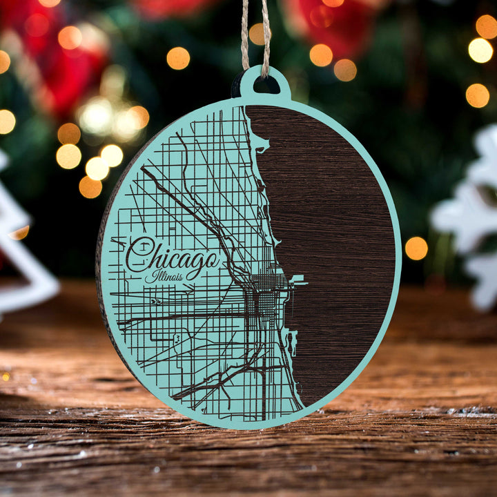 Chicago, Illinois Ornament