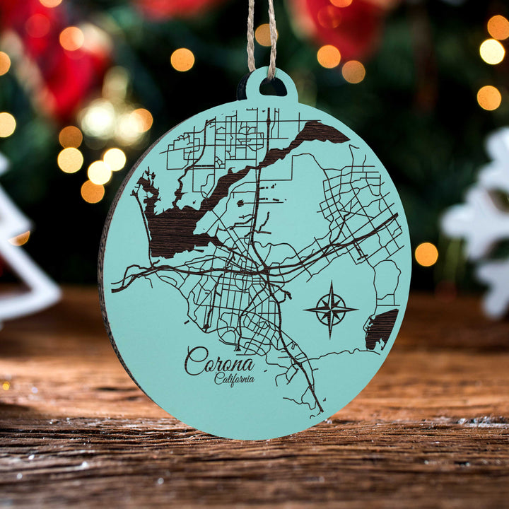 Corona, California Ornament