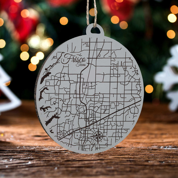 Frisco, Texas Round Ornament