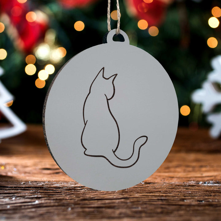 Cat Silhouette Ornament