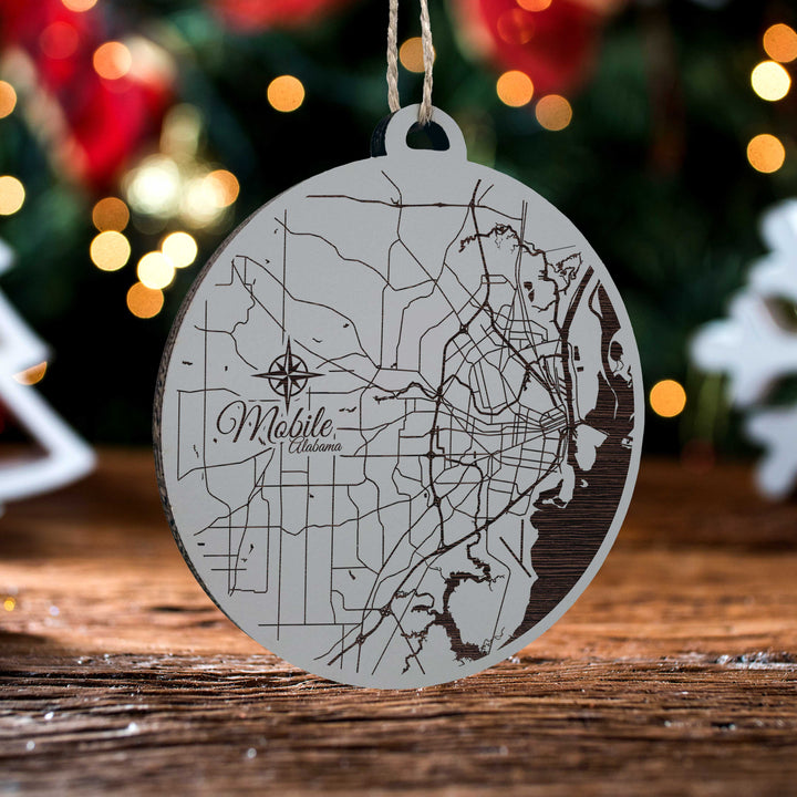 Mobile, Alabama Round Ornament