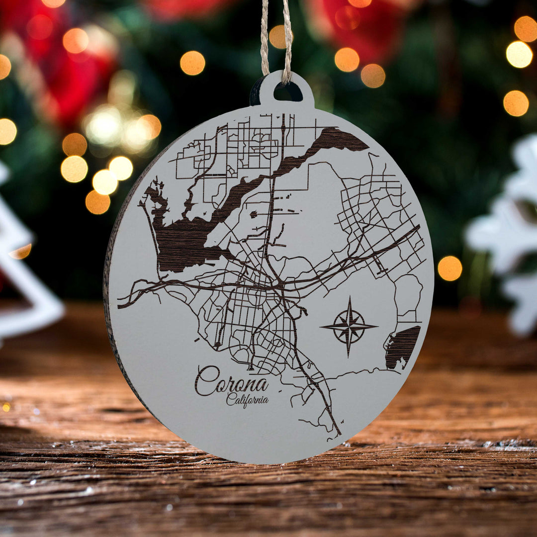 Corona, California Ornament