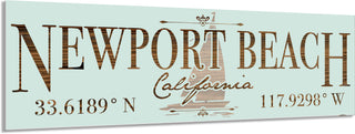 FP1829 - Newport Beach Sailboat Engraved Stick (Standard)