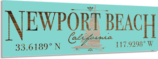 FP1829 - Newport Beach Sailboat Engraved Stick (Standard)