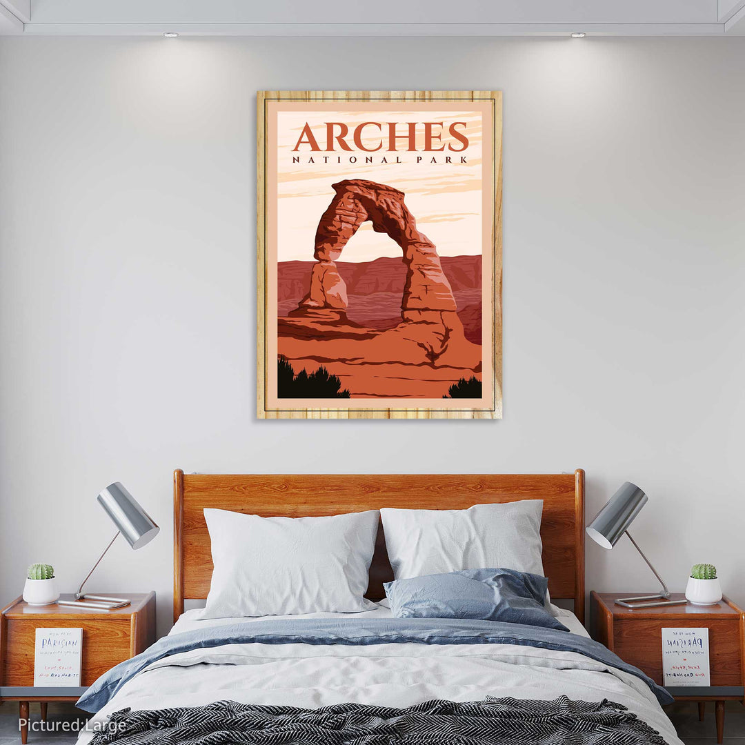 Arches National Park Travel Poster