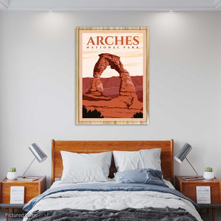 Arches National Park Travel Poster