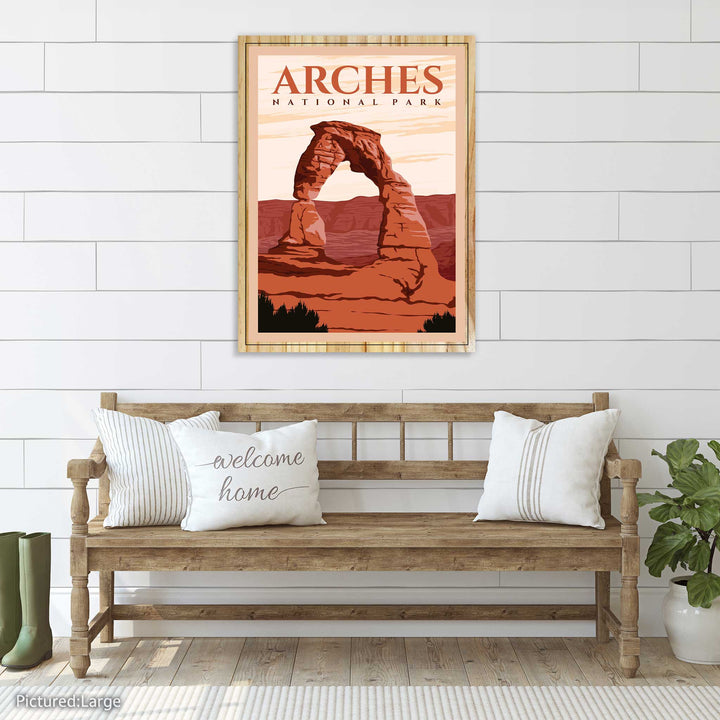 Arches National Park Travel Poster