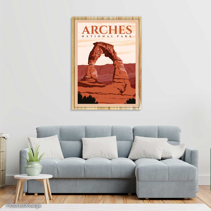 Arches National Park Travel Poster