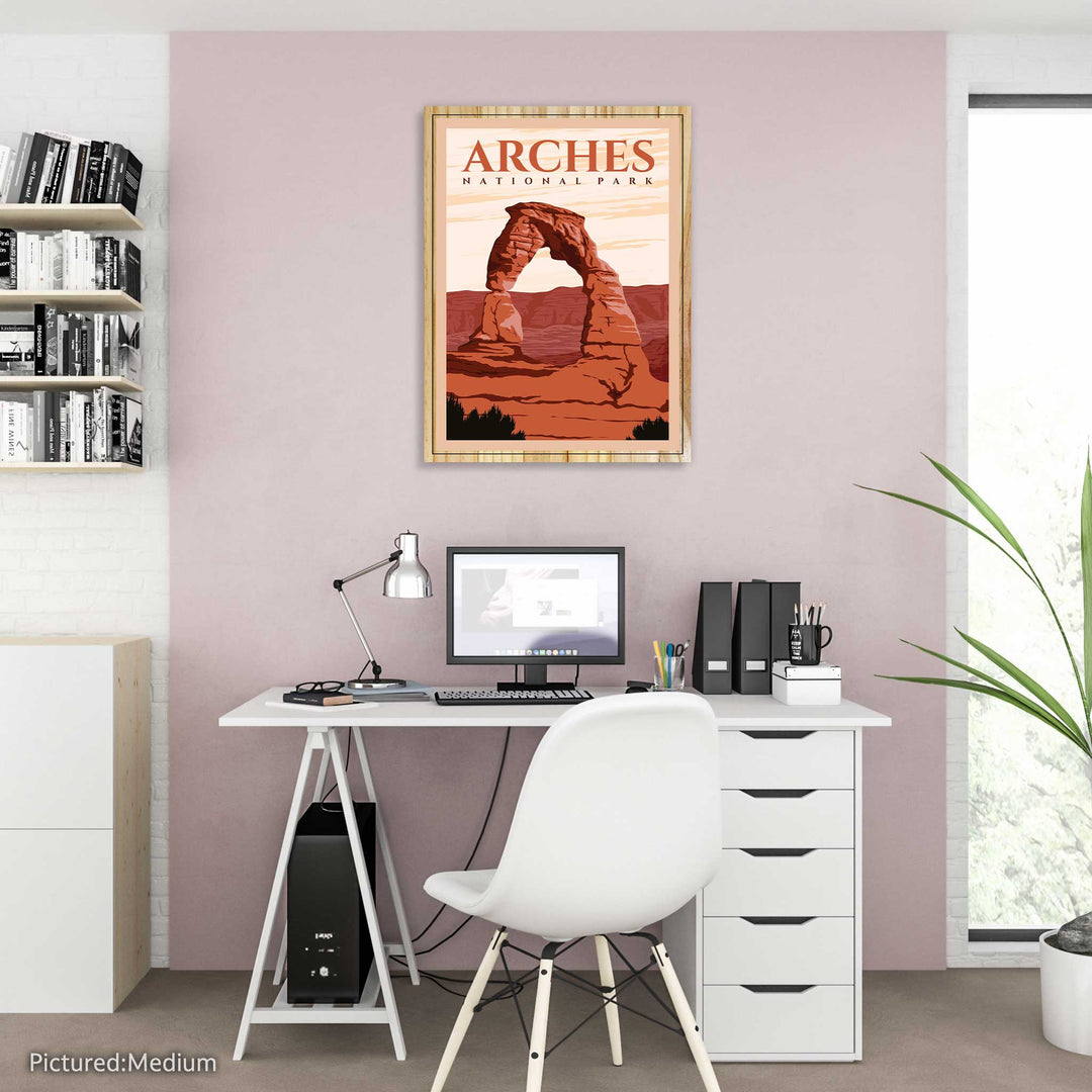 Arches National Park Travel Poster