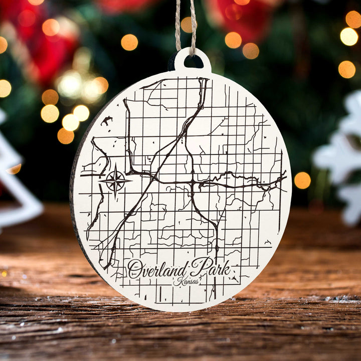 Overland Park, Kansas Round Ornament