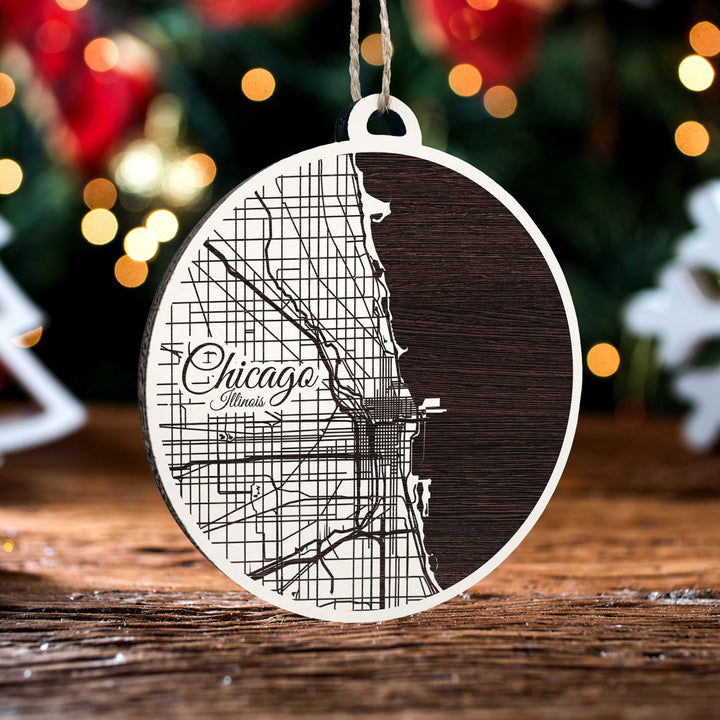 Chicago, Illinois Ornament