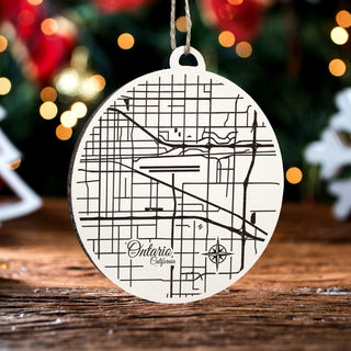 Ontario, California Ornament