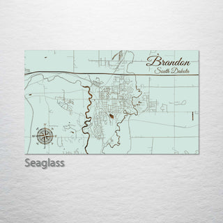 Brandon, South Dakota Street Map