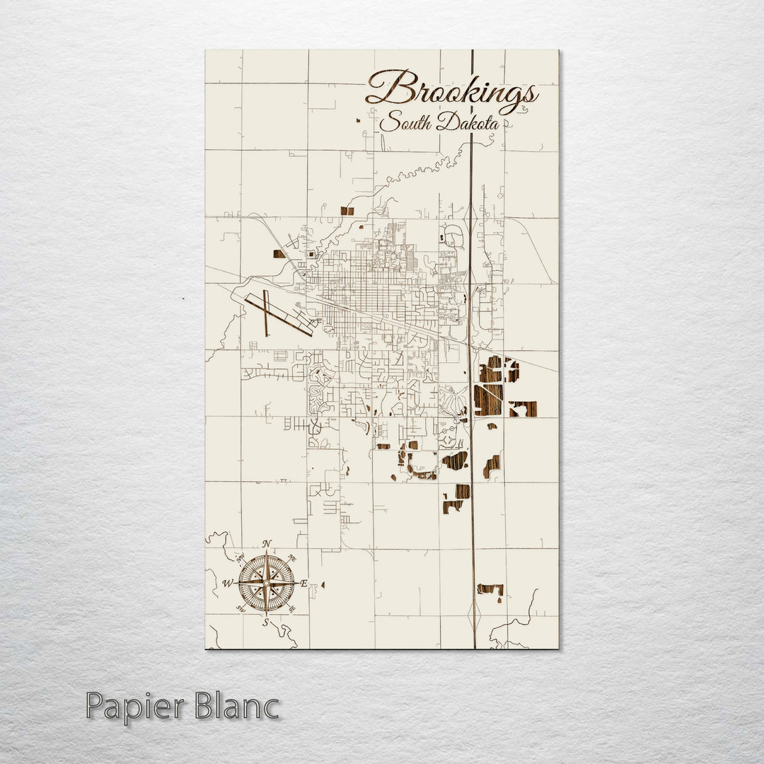 Brookings, South Dakota Street Map