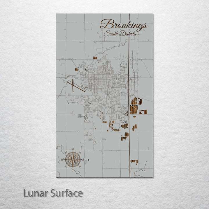 Brookings, South Dakota Street Map