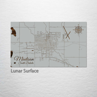 Madison, South Dakota Street Map