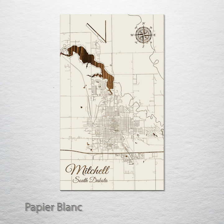 Mitchell, South Dakota Street Map