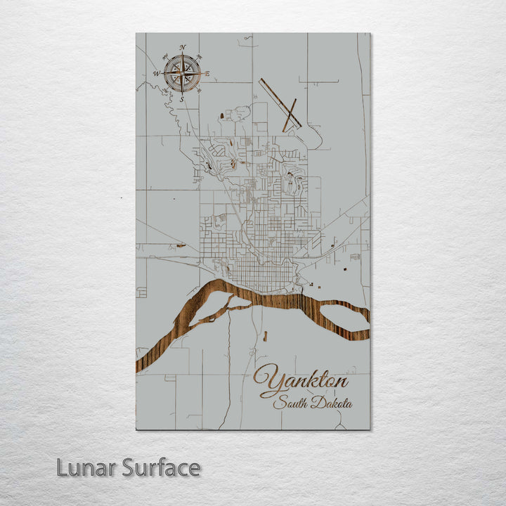 Yankton, South Dakota Street Map