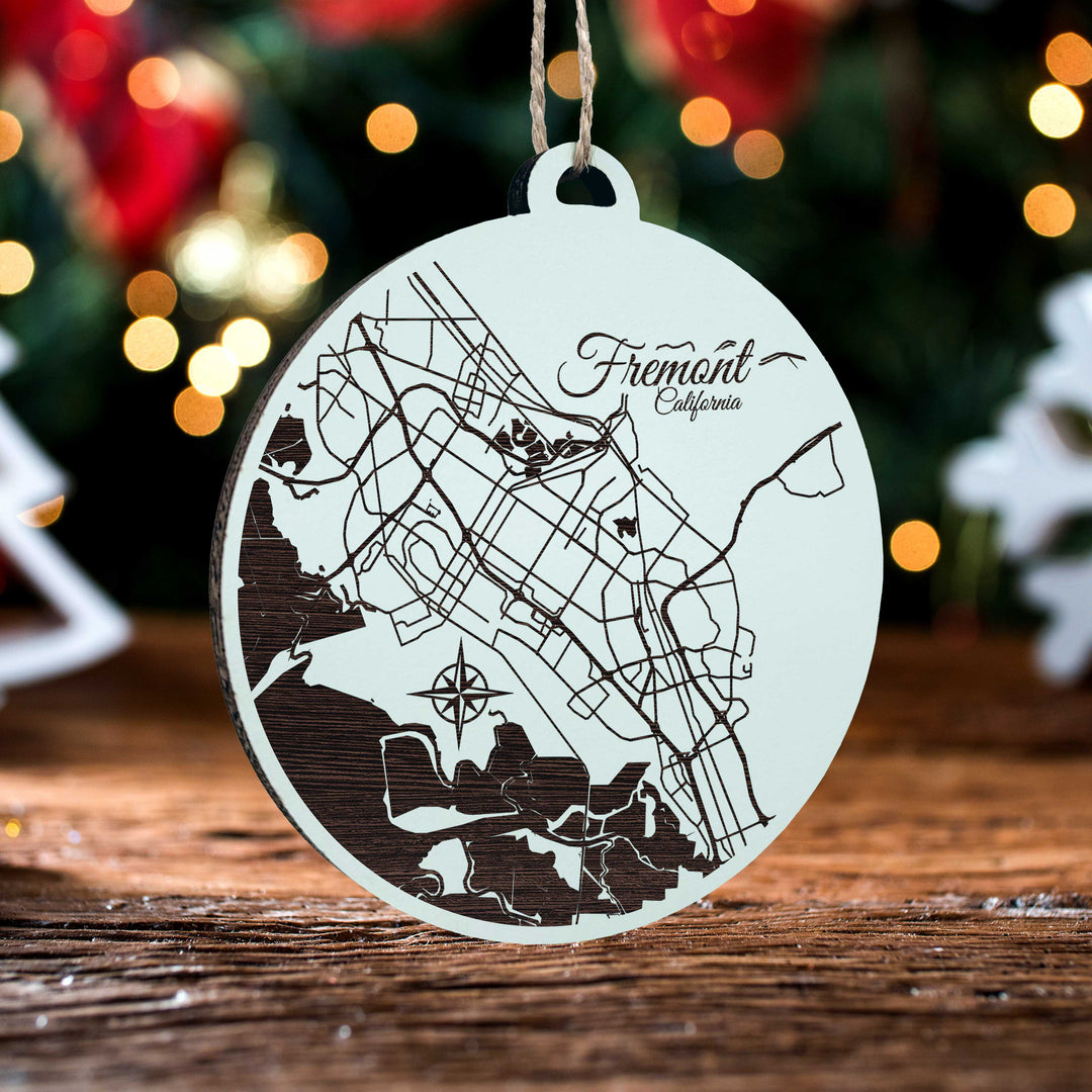 Fremont, California Round Ornament