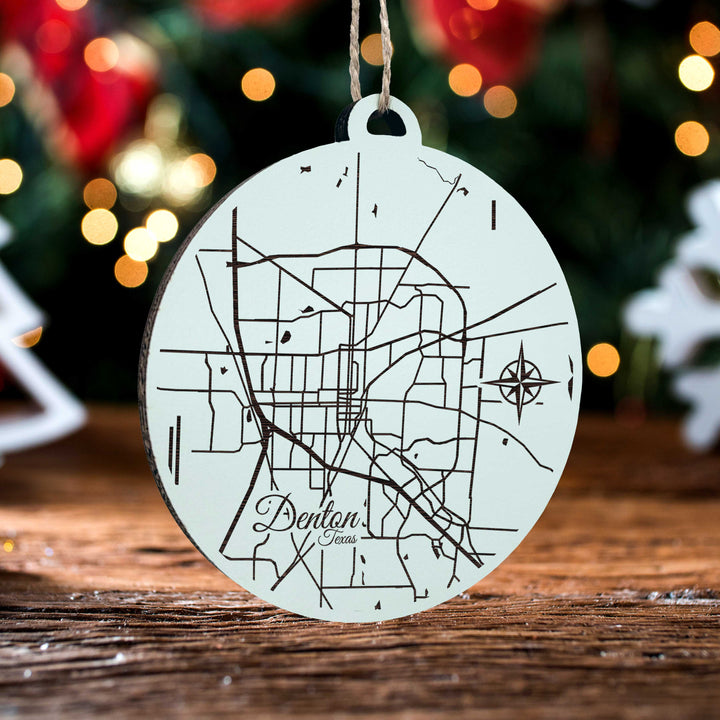 Denton, Texas Ornament