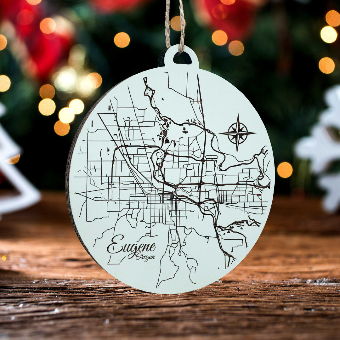 Eugene, Oregon Ornament