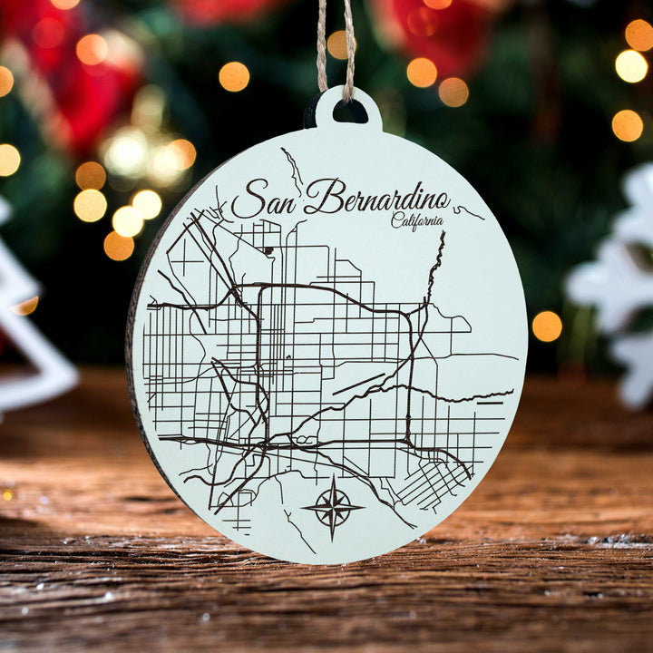 San Bernardino, California Round Ornament