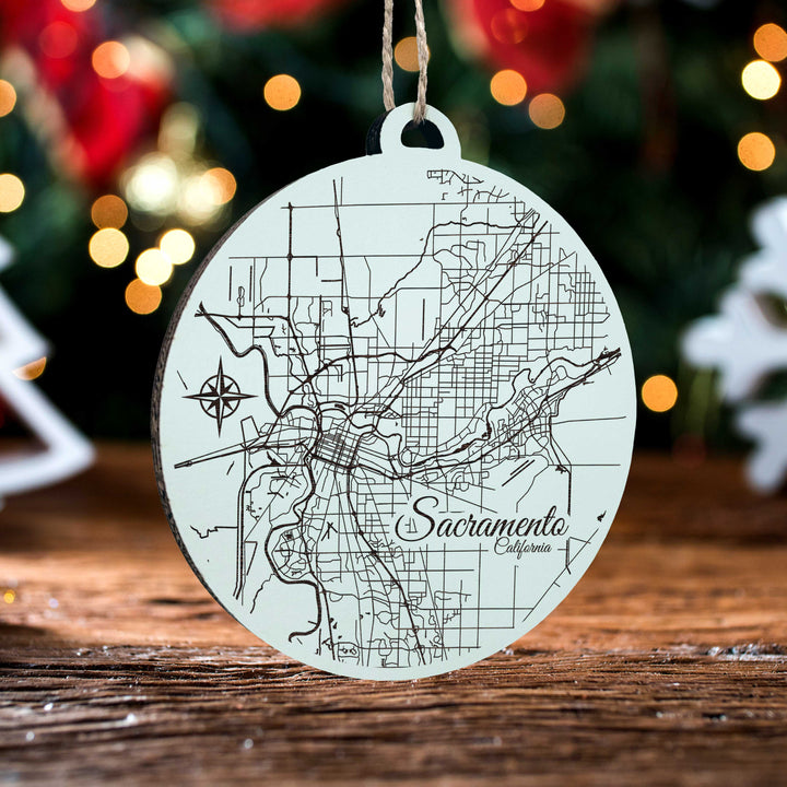 Sacramento, California Ornament