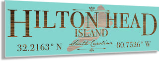 Hilton Head Island, SC Engraved Stick