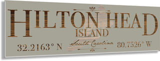 Hilton Head Island, SC Engraved Stick