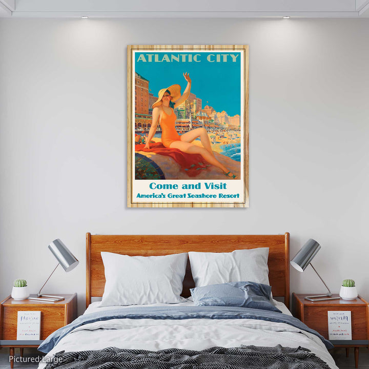 Atlantic City Travel Poster