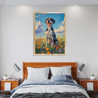 Bluetick Coonhound: Sunlit Trails