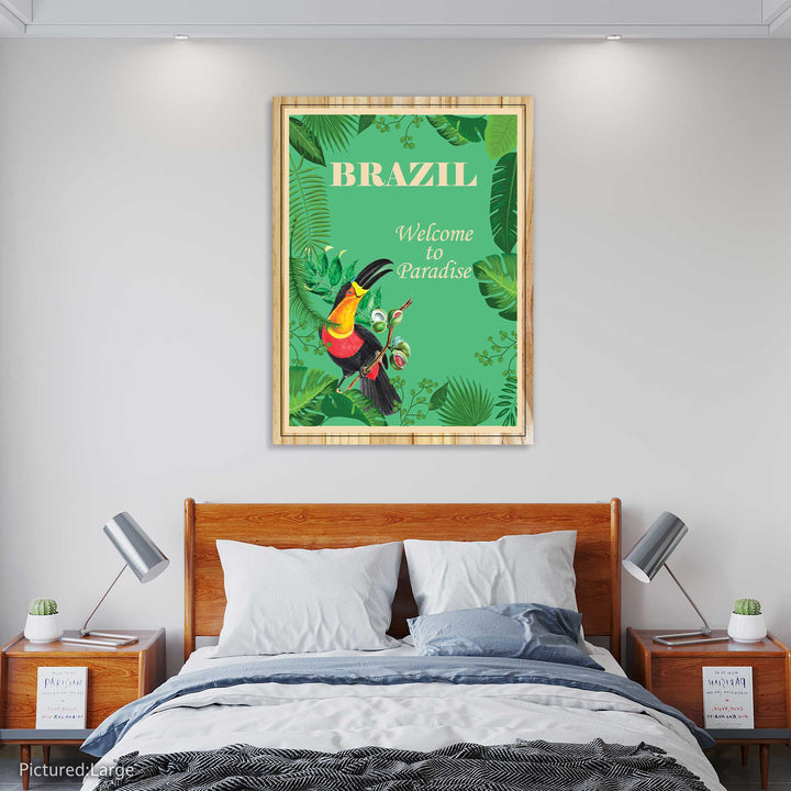 Brazil Travel Poster