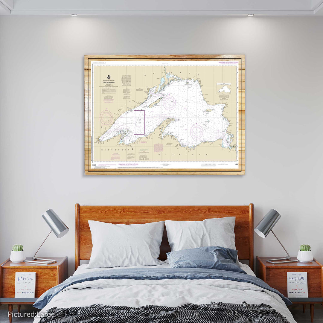 Lake Superior Nautical Map