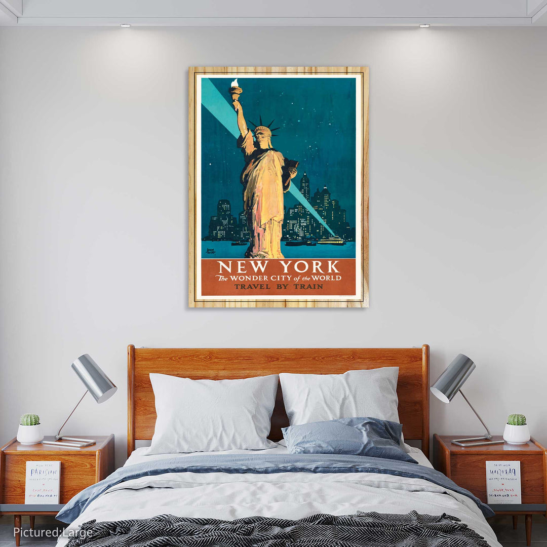 New York, the Wonder City of the World Vintage Poster