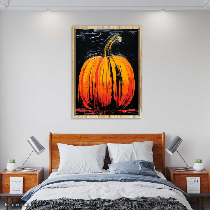 Pumpkin Oil Painting