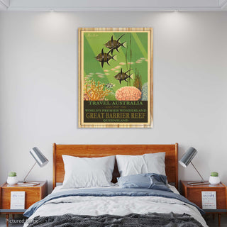 Great Barrier Reef Travel Poster