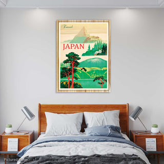 Travel Japan Vintage Travel Poster