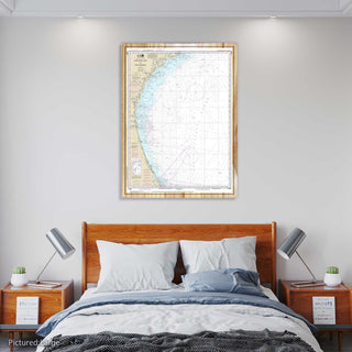 Charleston Light to Cape Canaveral Nautical Map (NOAA)