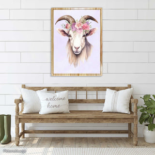 Goat Flower Crown