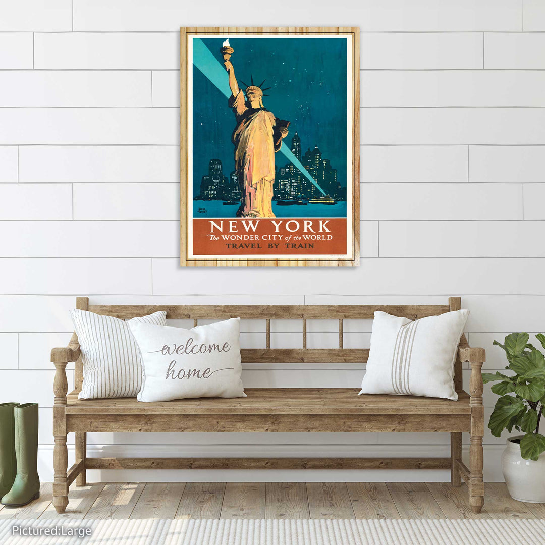 New York, the Wonder City of the World Vintage Poster