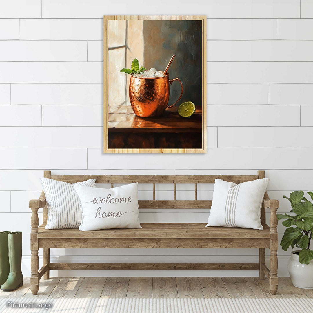 Copper Chilled Elegance: Moscow Mule