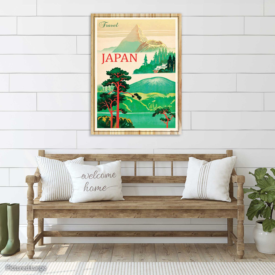 Travel Japan Vintage Travel Poster