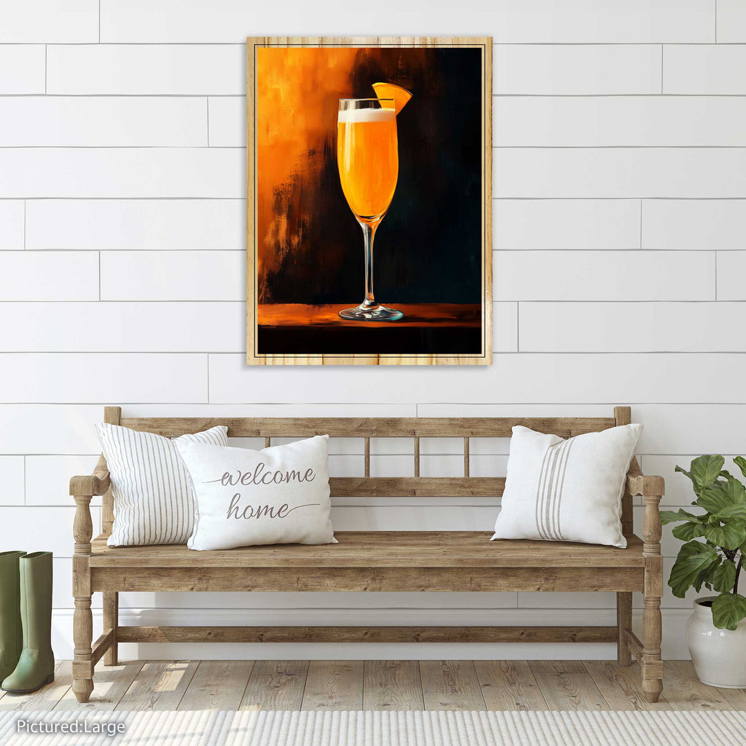 Golden Nectar: Mimosa Cocktail