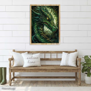 Fantasy Green Dragon