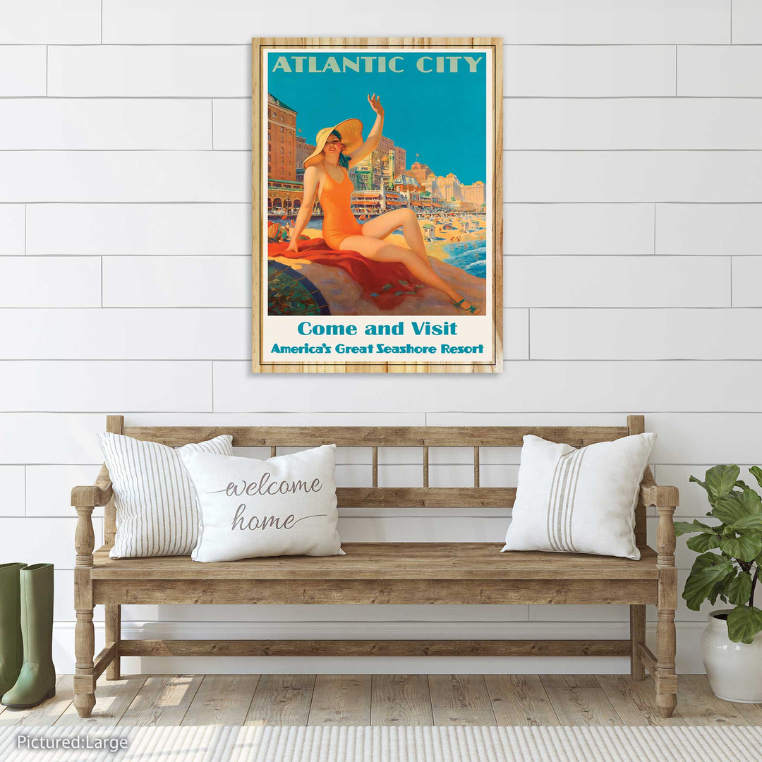 Atlantic City Travel Poster