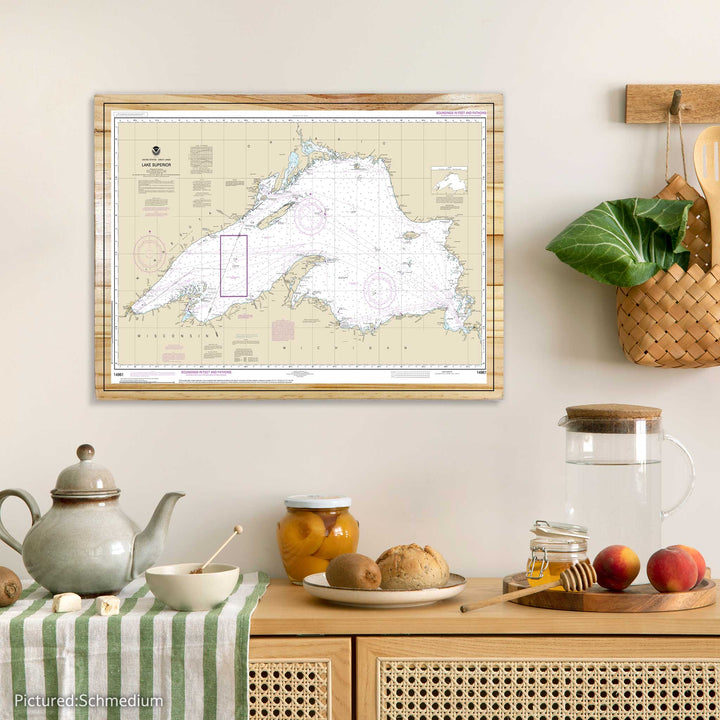 Lake Superior Nautical Map