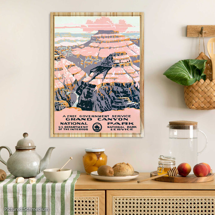 Grand Canyon National Park Travel Poster