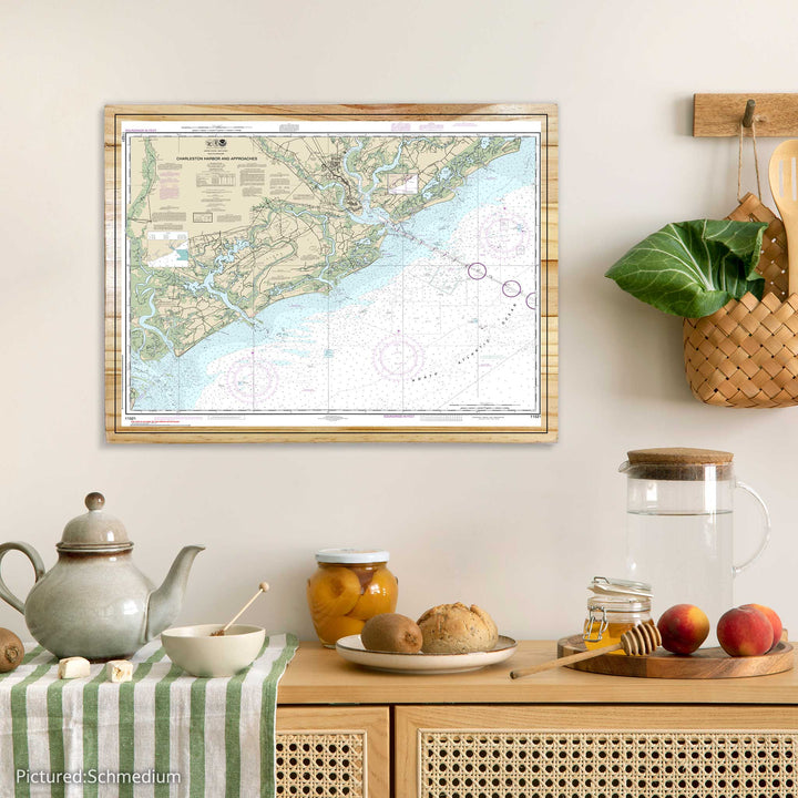 FP0619 - Charleston Harbor and Approaches Nautical Map (NOAA) (Standard)